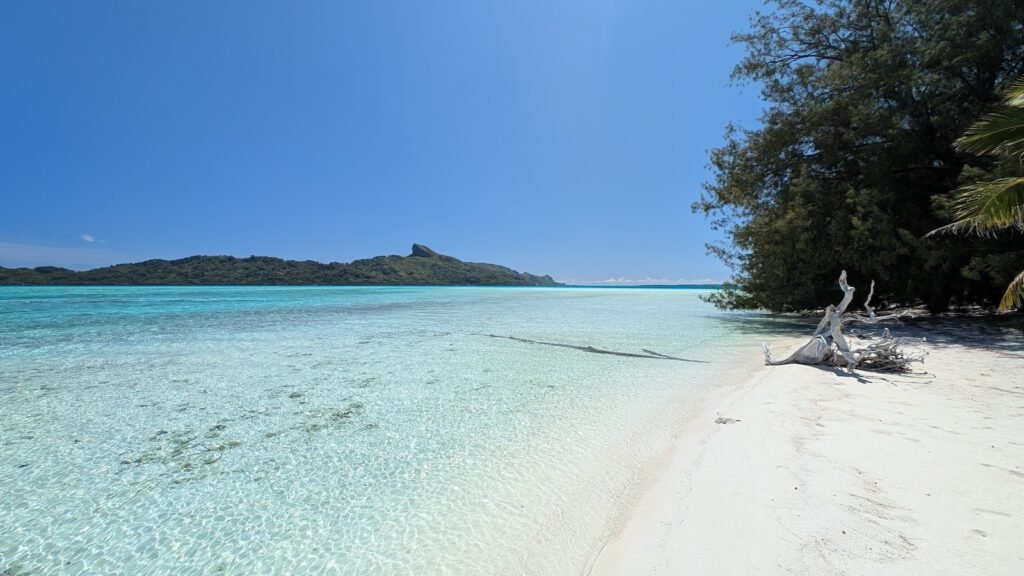 Vue sur l'île principale