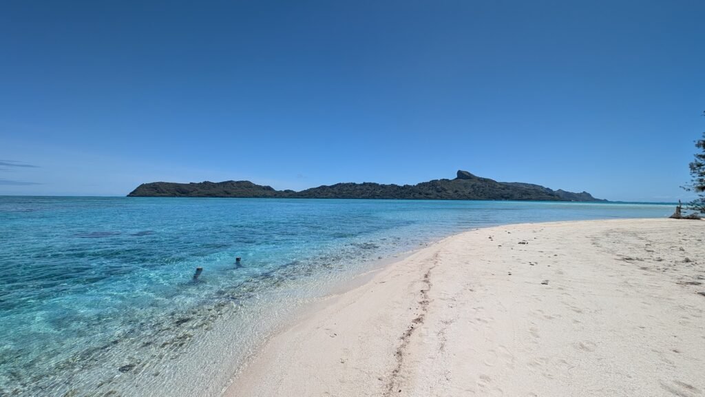 Vue sur l'île principale